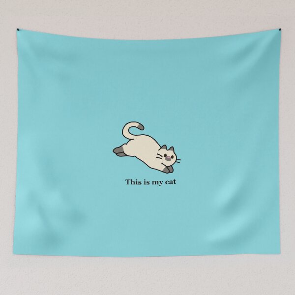Item preview, Siamese cat designed and sold by VarPlace.