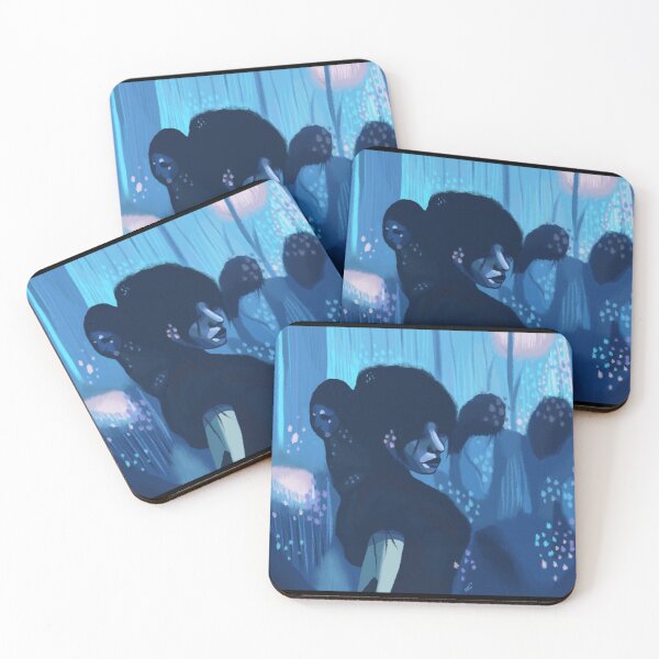 Item preview, Impressionist blue designed and sold by Lozzamarie-art.