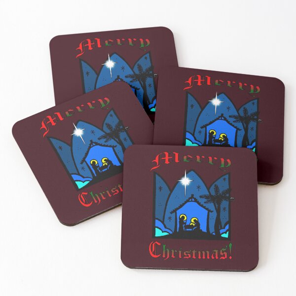 Item preview, Merry CHRISTmas! Nativity silhouette. designed and sold by Frankie Doodles!.