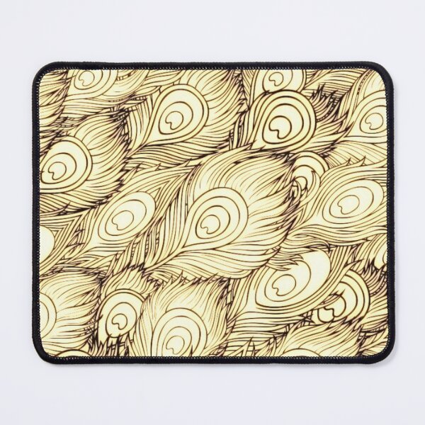 Item preview, Golden Peacock feather pattern Ardeco  designed and sold by ArDecoS.