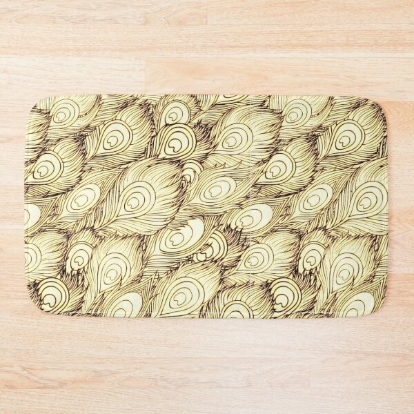 Item preview, Golden Peacock feather pattern Ardeco  designed and sold by ArDecoS.