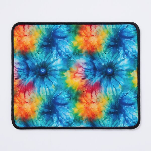 Item preview, Blue, green, red and yellow Tie Dye, Colorful retro designed and sold by Lumia Creations.