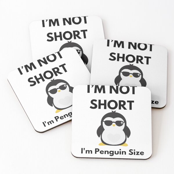 Item preview, I'm Not Short I'm Penguin Size Cute Penguin Lover Gifts designed and sold by Mustaph-Shop.