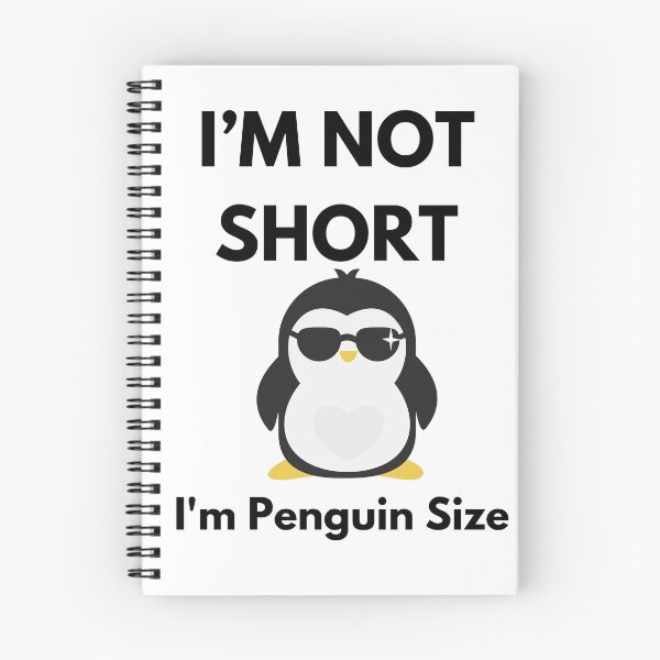 Item preview, I'm Not Short I'm Penguin Size Cute Penguin Lover Gifts designed and sold by Mustaph-Shop.