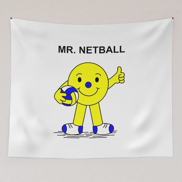 Item preview, Mr. Netball designed and sold by Scat the cat.