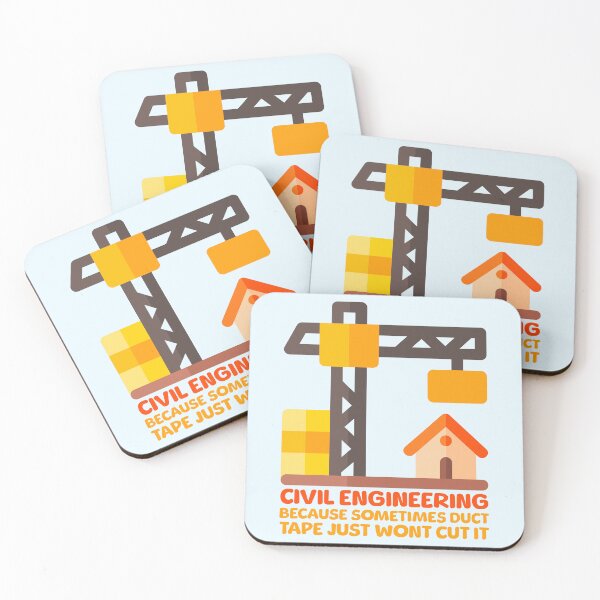 Item preview, Civil Engineering. Because Sometimes Duct tape Just Wont Cut It! designed and sold by PMCreative.