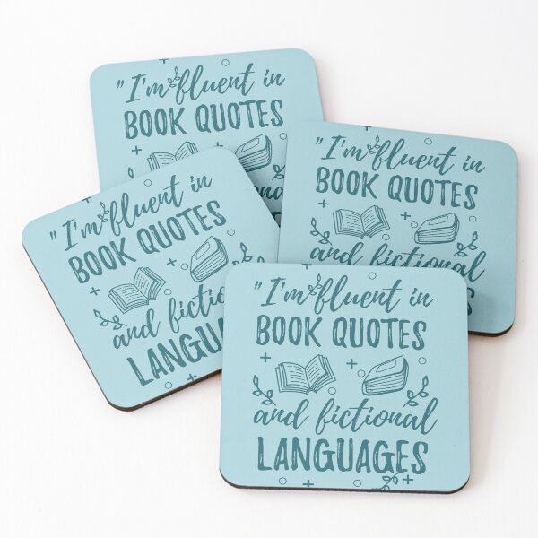 Item preview, I'm Fluent in Book Quotes and Fictional Languages designed and sold by shmodev.
