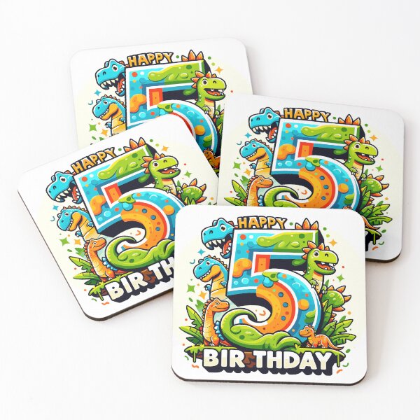 Item preview, Dinosaur Roar 5th Birthday Adventure designed and sold by Jurady.