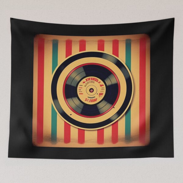 Item preview, Vintage Circus Themed Vinyl LP designed and sold by musicgeniusart.