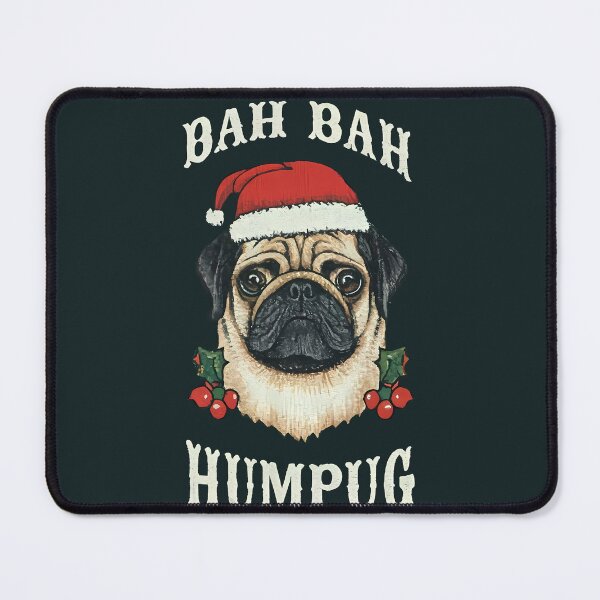 Item preview, Bah Bah Humpug - Christmas Pug Dog designed and sold by digibreezy.