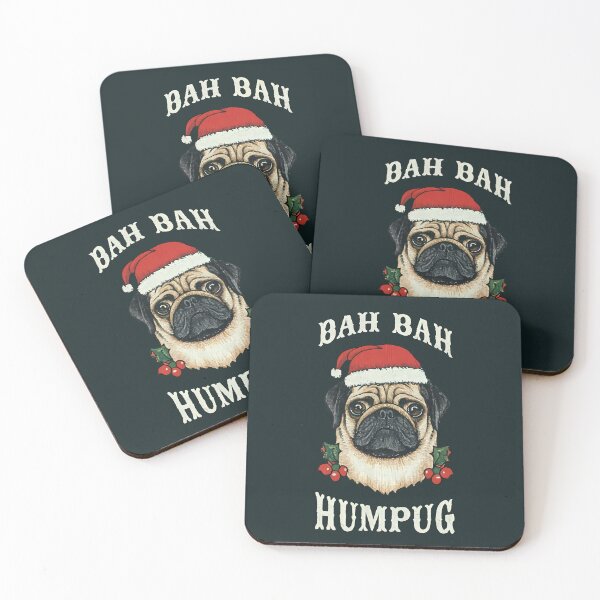 Item preview, Bah Bah Humpug - Christmas Pug Dog designed and sold by digibreezy.