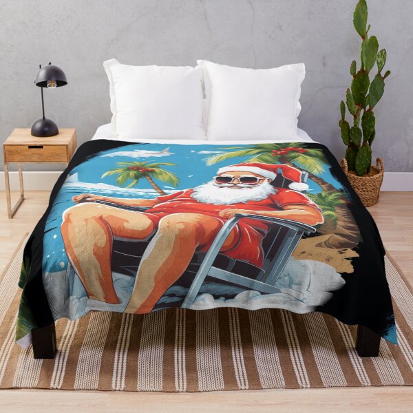 Item preview, Santa Claus on a Paradise Beach designed and sold by Piotrek0001.