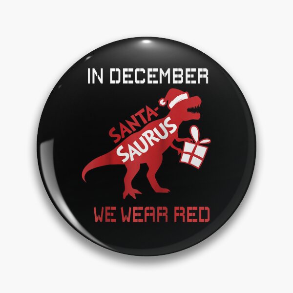 Item preview, In December We Wear Red HIV Awareness Dino Santa Christmas Raglan Baseball Tee designed and sold by EagmianPheolea.