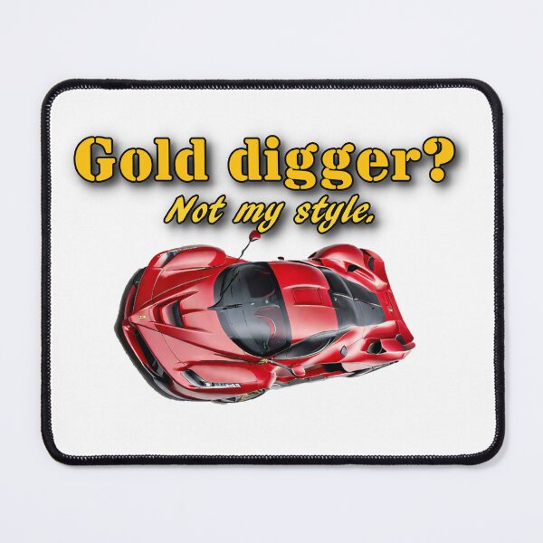 Item preview, Golden Heart, Not Gold Digger: A Statement in Style designed and sold by Fenomena Designs.