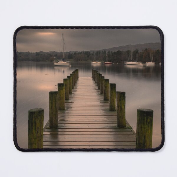 Item preview, Wooden Jetty Lake Windermere Lake District designed and sold by Airpower Aviation Photography.