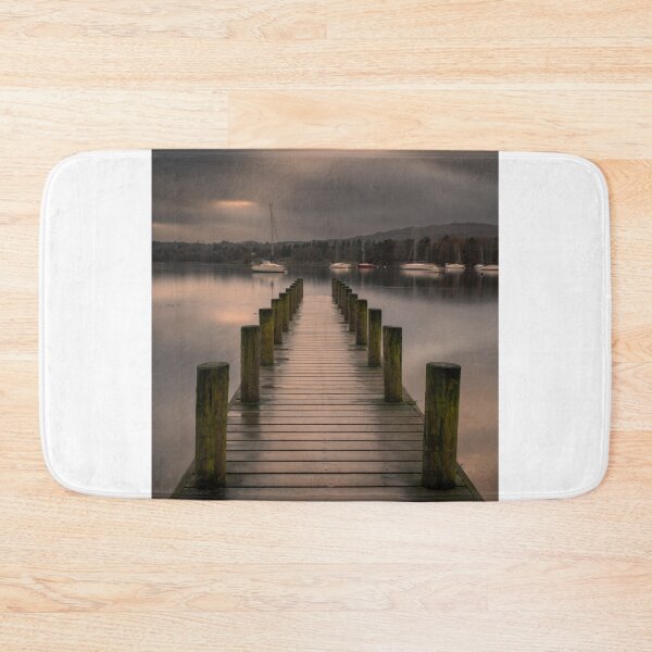 Item preview, Wooden Jetty Lake Windermere Lake District designed and sold by Airpower Aviation Photography.