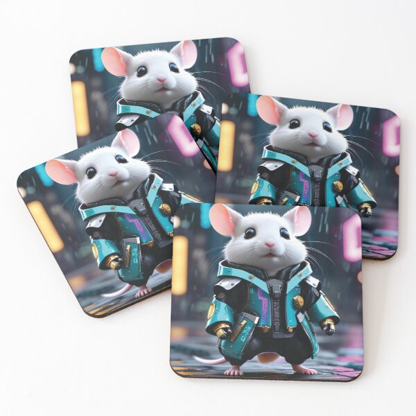 Item preview, Cyberpunk Hamster designed and sold by Decyo.