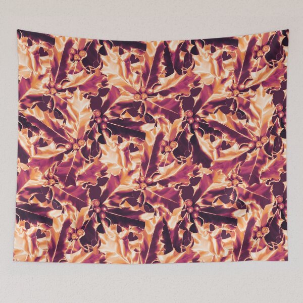Item preview,  Red and yellow floral abstraction designed and sold by Natalia Ruzhyna.