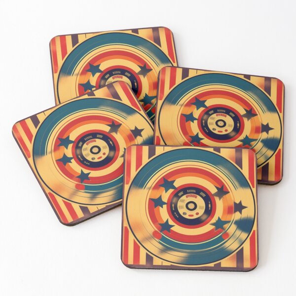 Item preview, Retro Circus Themed Vinyl Record Album Cover designed and sold by musicgeniusart.