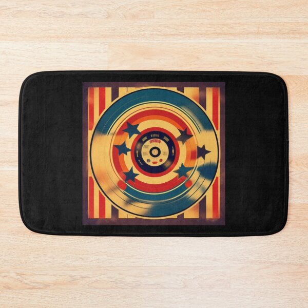 Item preview, Retro Circus Themed Vinyl Record Album Cover designed and sold by musicgeniusart.