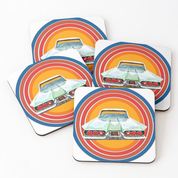 Item preview, 1960s Thunderbird Vintage American Automobile, Antique American Car designed and sold by BubbaCommerce.