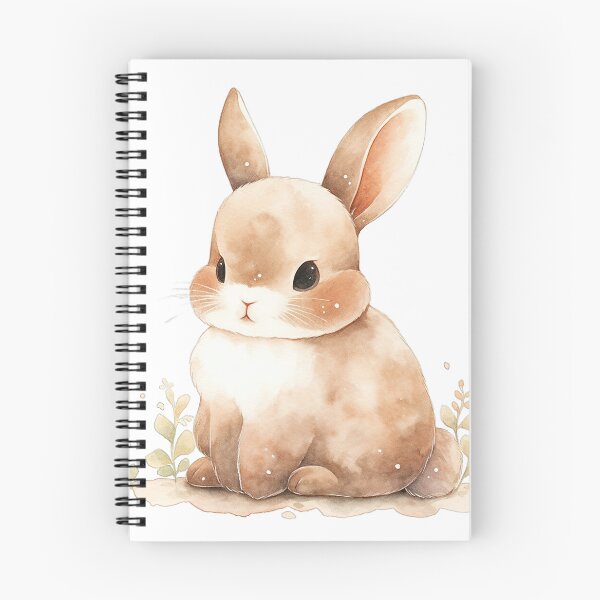 Item preview,  Cute Rabbit Sitting in a Patch of Serenity designed and sold by LittleLuvies.