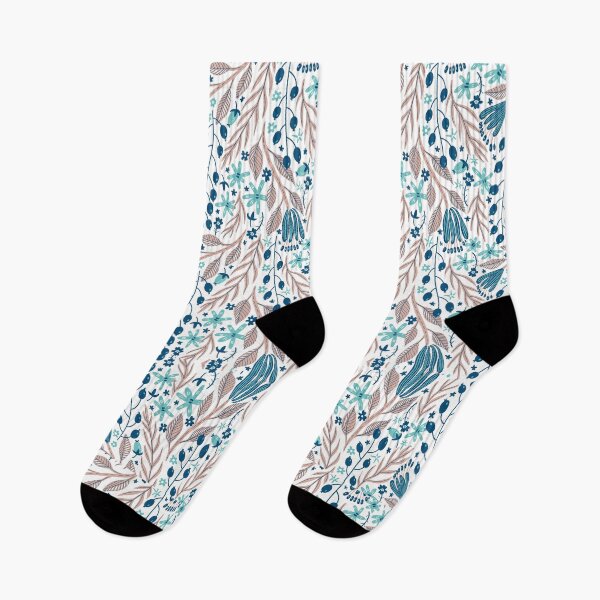 Item preview, Little Blue Flowers S | Explosion of branches in the forest designed and sold by CircinusStore.