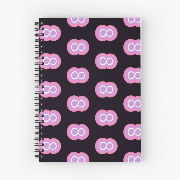 Artikelvorschau, Rosa Aufkleber mit Farbverlauf für das Ewigkeitszeichen entworfen und verkauft von snadesign.