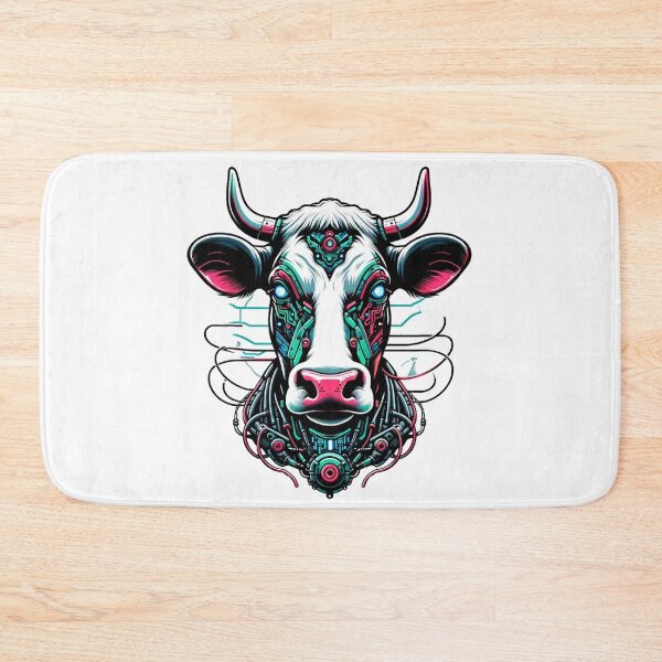 Item preview, Futuristic Grazer - Cyber Cow designed and sold by MrAI-Store.