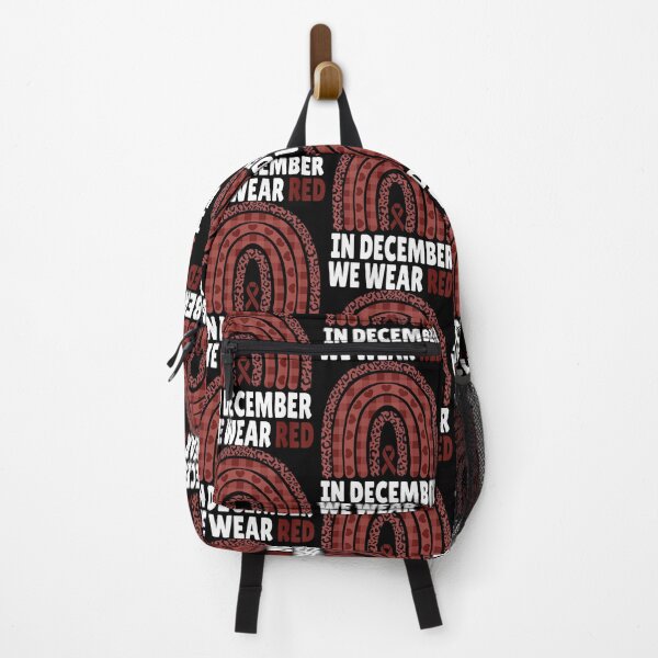 Item preview, In December We Wear Red HIV Awareness Month World AIDS Day designed and sold by EagmianPheolea.