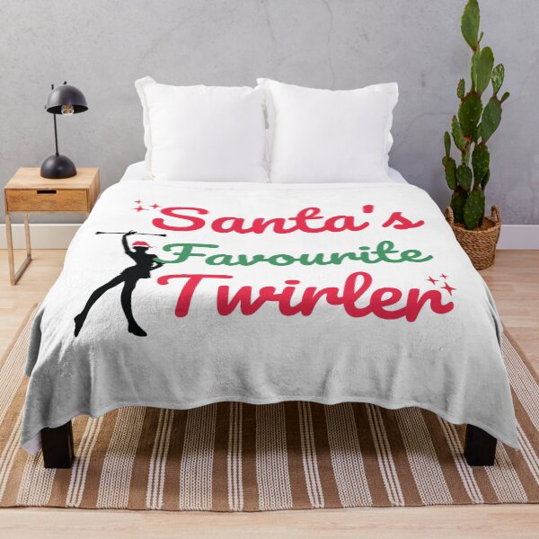 Item preview, Christmas Baton Twirling Design - Festive Twirl Cheer! designed and sold by Peppermintmama.