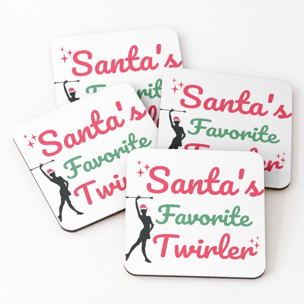Item preview, Christmas Baton Twirling Design - Festive Twirl Cheer! (USA spelling) designed and sold by Peppermintmama.