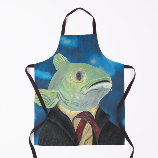 Item preview, Railroad Barron Cod Fish Portrait designed and sold by jjomally1.