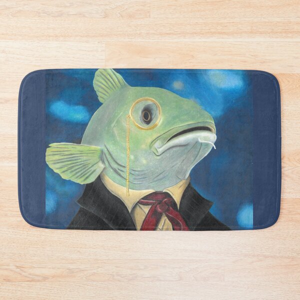Item preview, Railroad Barron Cod Fish Portrait designed and sold by jjomally1.