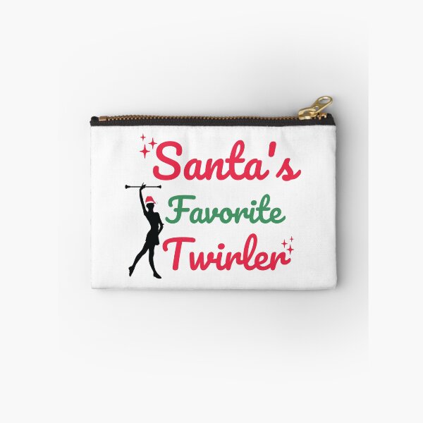 Item preview, Christmas Baton Twirling Design - Festive Twirl Cheer! (USA spelling) designed and sold by Peppermintmama.