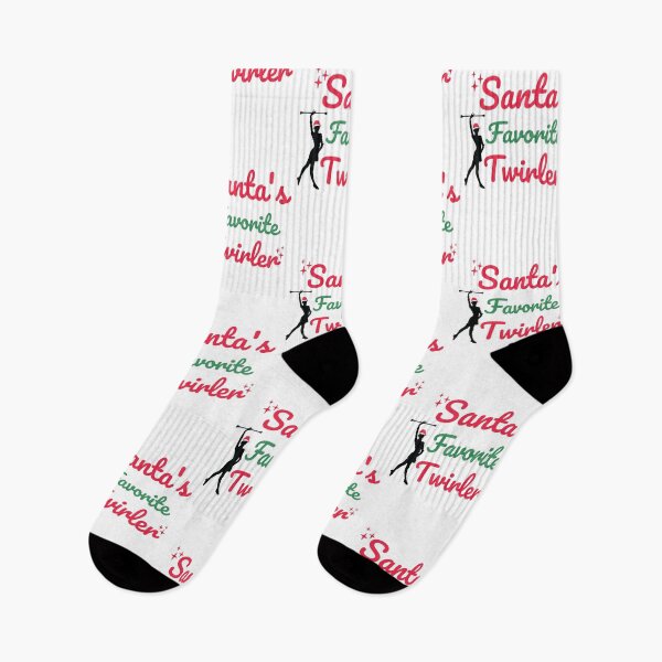 Aperçu de l'œuvre Conception virevoltante de bâton de Noël - Cheer Festive Twirl ! (orthographe des États-Unis) créée et vendue par Peppermintmama.
