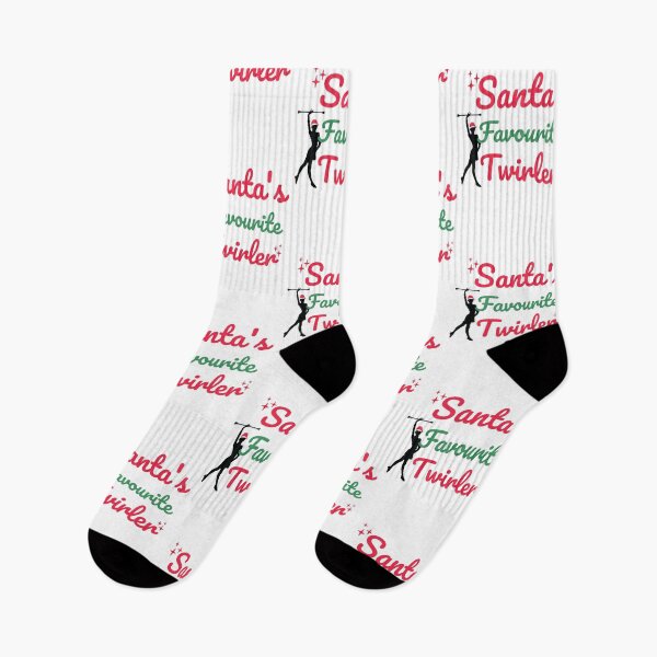 Aperçu de l'œuvre Conception virevoltante de bâton de Noël - Cheer Festive Twirl ! créée et vendue par Peppermintmama.