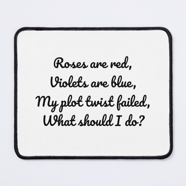 Item preview, Funny Writer Poem Plot twist  designed and sold by shmodev.