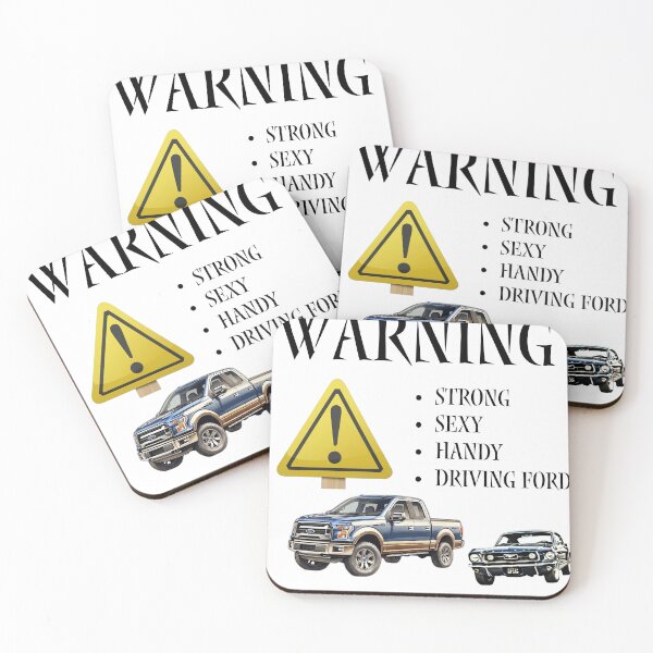 Item preview, WARNING FORD driver designed and sold by MGSdesing.