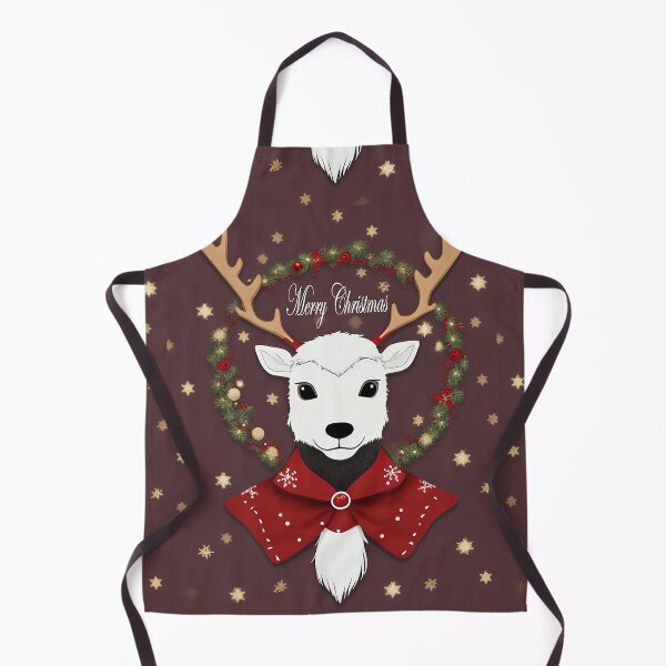 Item preview, christmas white reindeer designed and sold by D-dreams.