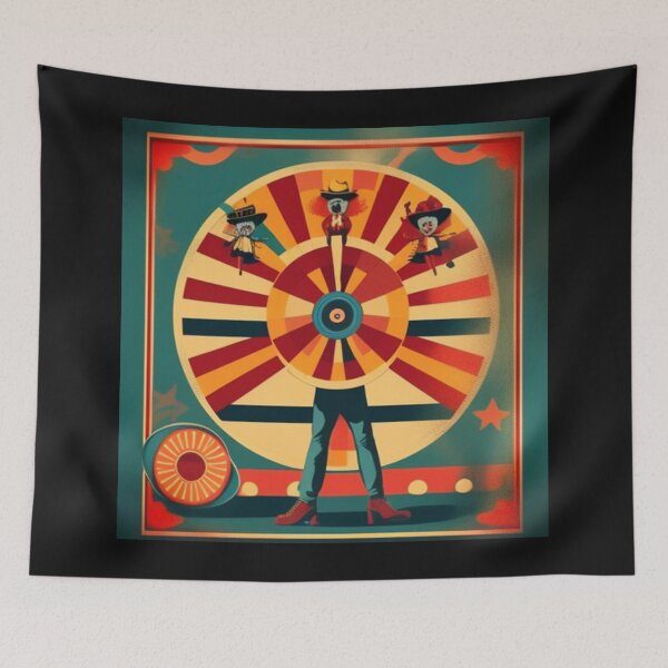 Item preview, Surreal Carnival Circus Record LP designed and sold by musicgeniusart.