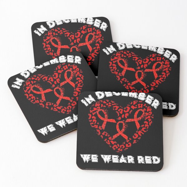 Item preview, In December We Wear Red HIV Awareness Month World AIDS Day  (1) designed and sold by EagmianPheolea.