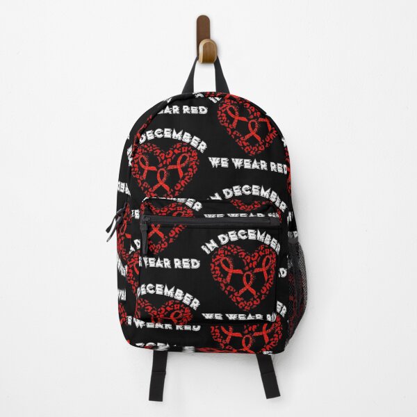 Item preview, In December We Wear Red HIV Awareness Month World AIDS Day (1) designed and sold by EagmianPheolea.