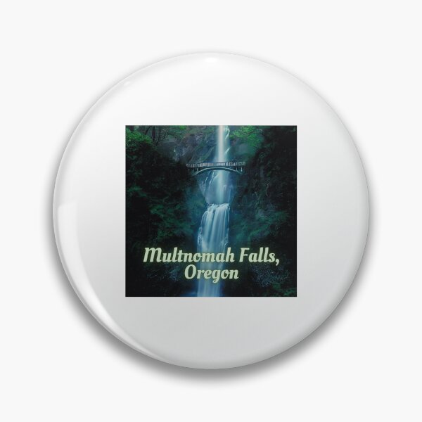Artikelvorschau, Multnomah Falls Oregon Wasserfall entworfen und verkauft von OregonsOwn.