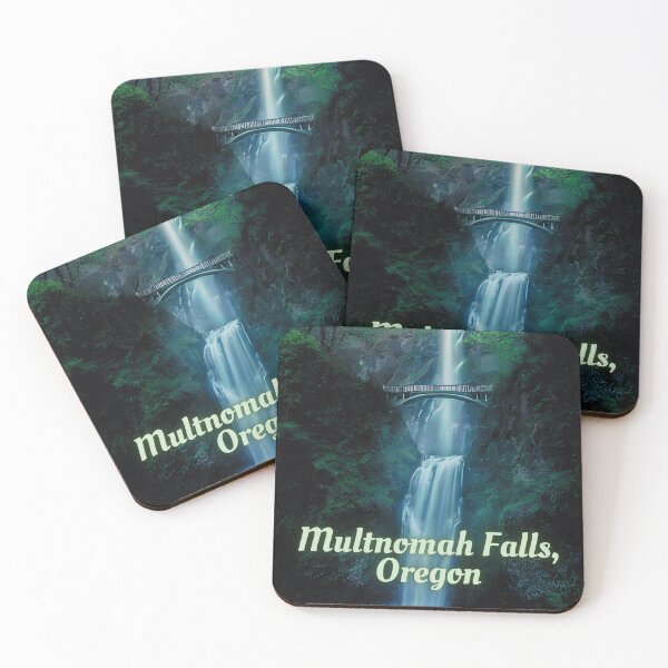 Item preview, Multnomah Falls Oregon Waterfall designed and sold by OregonsOwn.