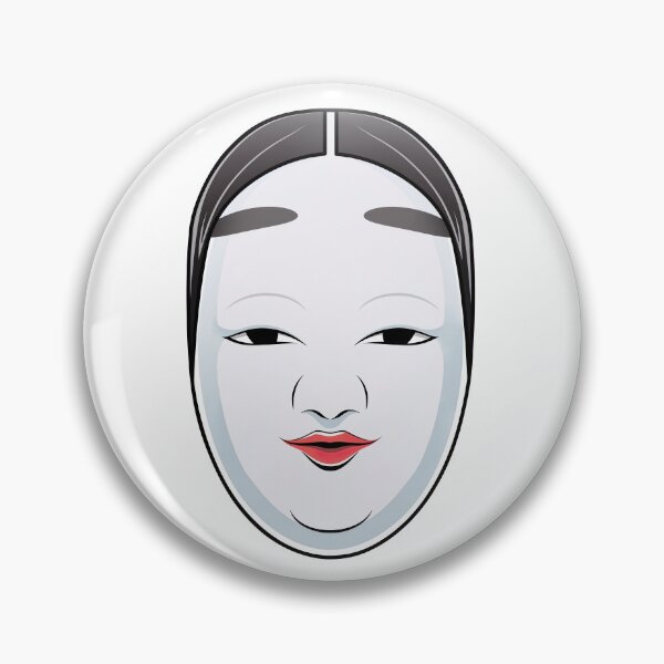 Item preview, Japanese Kabuki Noh Mask - Anime Shirt designed and sold by KAIGAME Art.