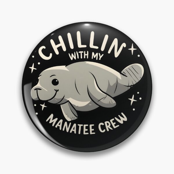 Artikelvorschau, Chillen mit meiner Manatee-Crew entworfen und verkauft von SandbarTees.