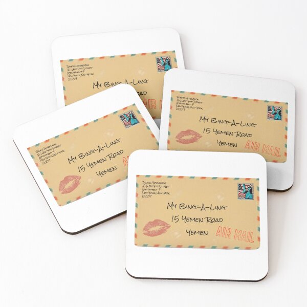 Item preview, FRIENDS Quote Chandler’s Address in Yemen designed and sold by FeminismIsMyJam.