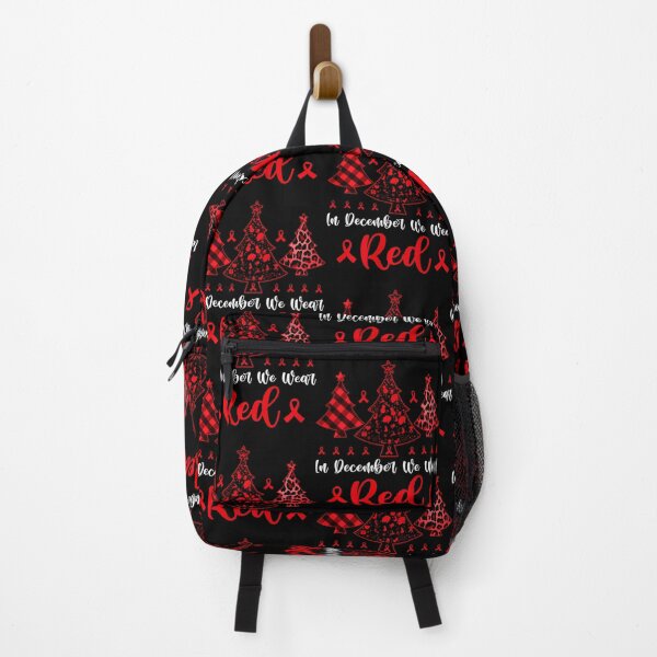 Item preview, In December We Wear Red Xmas Tree HIV AIDS Awareness Month designed and sold by EagmianPheolea.