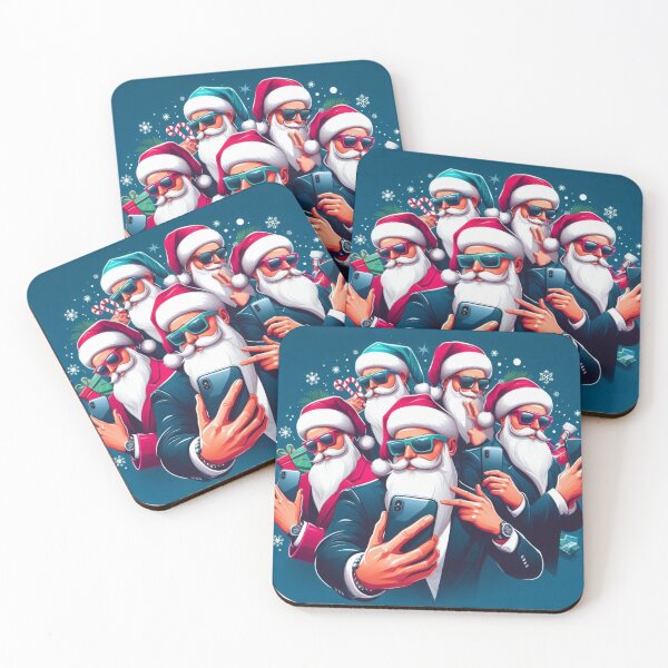 Item preview, Santa Selfie Squad designed and sold by HeadTurningArt.